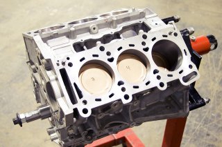 AAM STGII Shortblock (Optional Thermal Coating Shown)