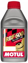 Motul RBF600 Synthetic Racing Brake Fluid (DOT 4)