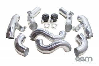 AAM Competition R35 GT-R 3.0" Full I/C Pipe Kit w/ TiAL QR BOVs