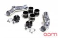 AAM Competition - AAM Competition Upper Intercooler Pipe Kit w/ Twin Tial BOVs - Image 2