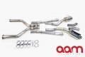 Q50/Q60 - Exhaust Upgrades - AAM Competition - AAM Competition 3.0T Q50S 3" True Dual Exhaust System