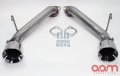 370Z - Featured Products - AAM Competition - AAM Competition 370Z S-LINE Short Tail Exhaust (Polished Tips)