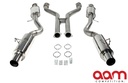 AAM Competition G37 3" True Dual Exhaust System