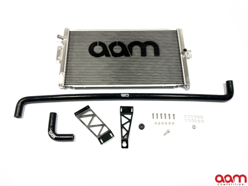 AAM Competition Q50 & Q60 Front Mount Heat Exchanger (Black)