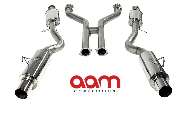 AAM Competition 370Z 3" True Dual Exhaust System