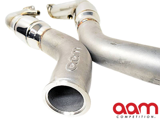 [AAMCZE-CDP-RES] AAM Competition Nissan Z 3.0t Cast Full Downpipes - Resonated